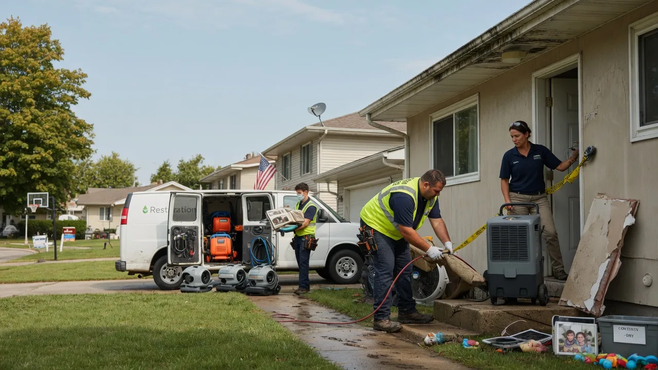 Water Damage Restoration in Peckville, PA near me
